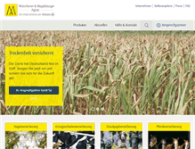 Tablet Screenshot of mmagrar.de